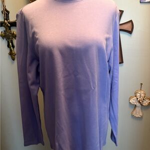Lavender Long Sleeve Karen Scott Top